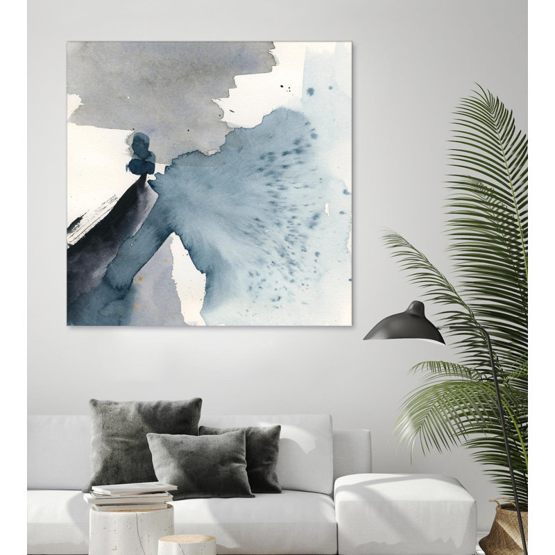 «Winter Current Iv», reproduction d'art sur toile géante 54 po x 54 po