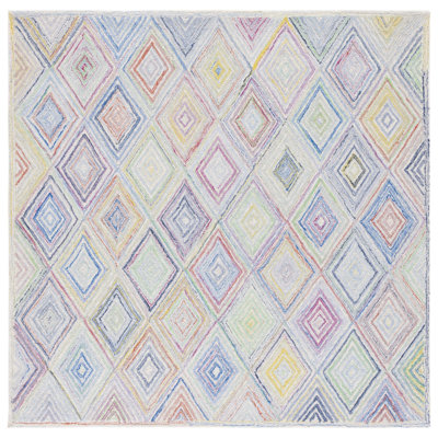 Metro Hand Tufted Performance Geometric Rug