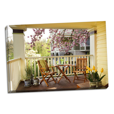 " Dining On The Porch I " by Philip Clayton Thompson
