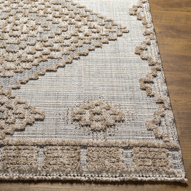 Howden Moroccan Indoor Rug, Rectangle 6'7" x 9'