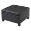 5. Leopard Chenille Ottoman