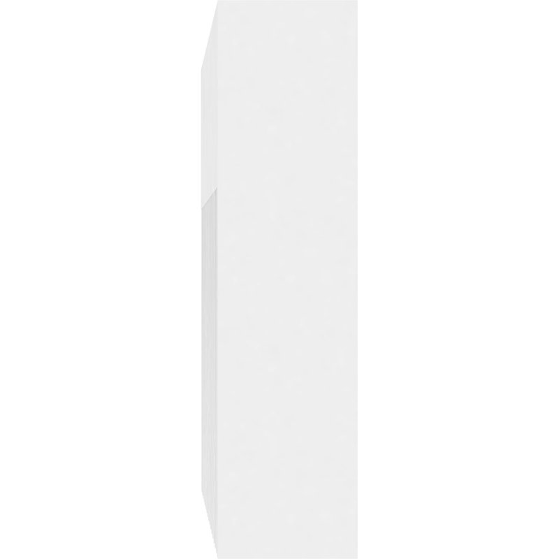 Garniture dentelée en PVC de qualité architecturale Fayetteville, H 4 po x l 90,63 po x p 1 po