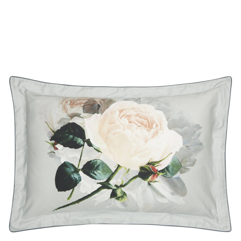 Peonia Grande Zinc Sham, Standard Sham