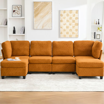 Upholstered 30.06 " Fabric Sectional