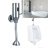 Automatic Sensor Urinal Washing Device Electronic Flush Valve