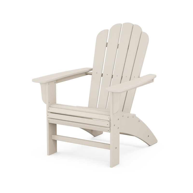 Chaise Adirondack POLYWOOD Country Living par POLYWOOD Curveback, Sable