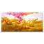 «Yellow and Pink Dancing Ink Clouds» - photographie sur toile-67232572-67644595