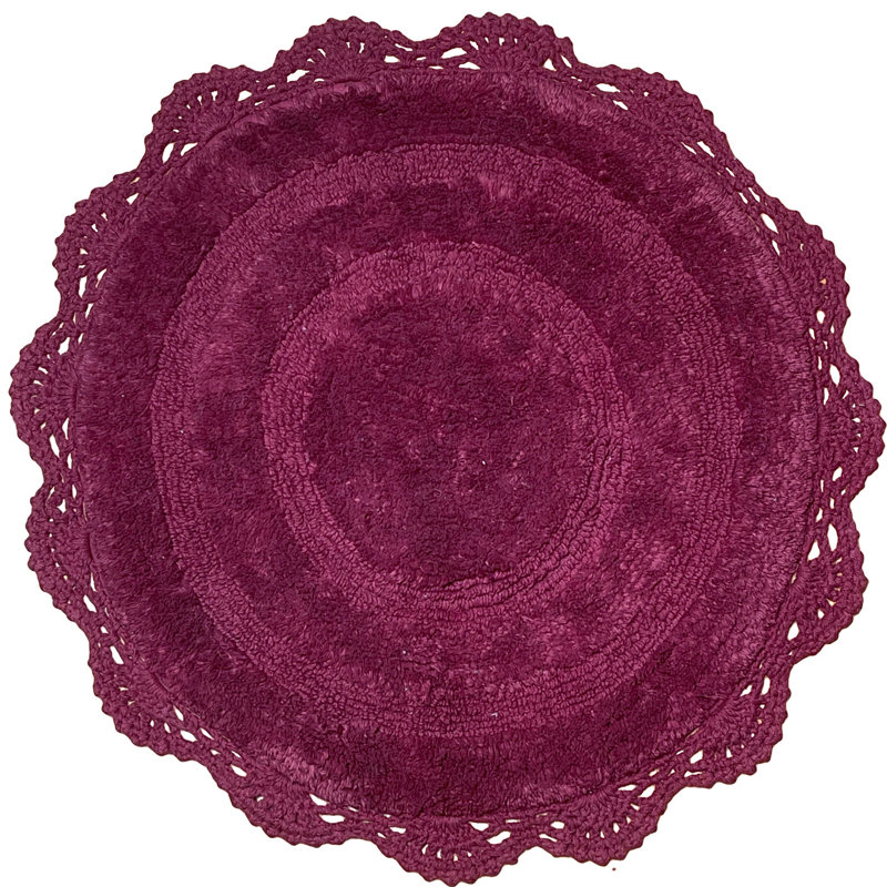 Casanova Non-Slip, Burgundy, 24" L x 24" W