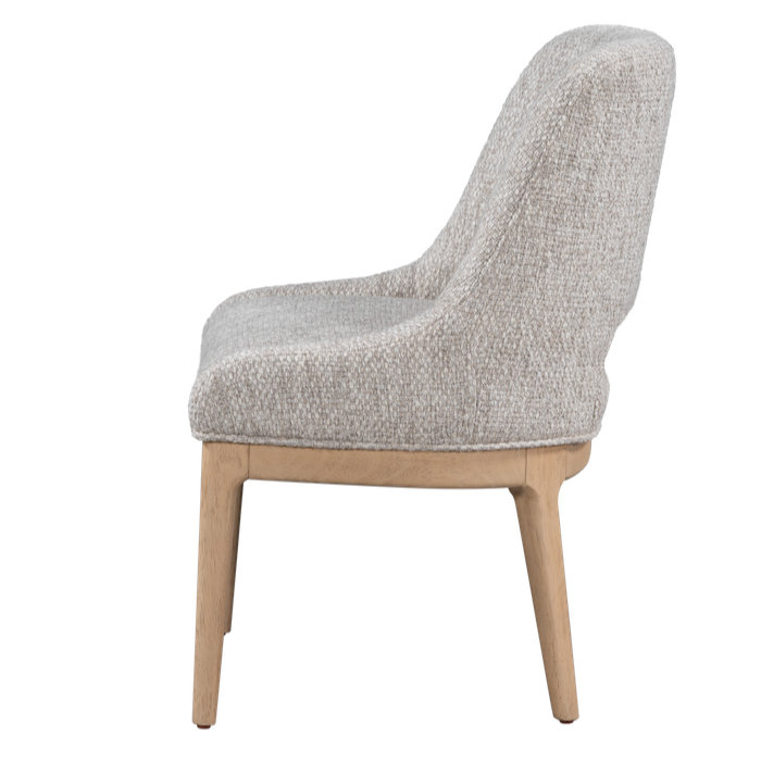 Cove Upholstred Wood Dining Chair Frothed LattePerformance Fabric
