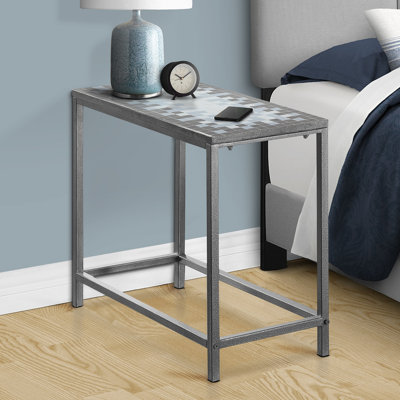 Lampe de table d'appoint avec table de bout et table de bout