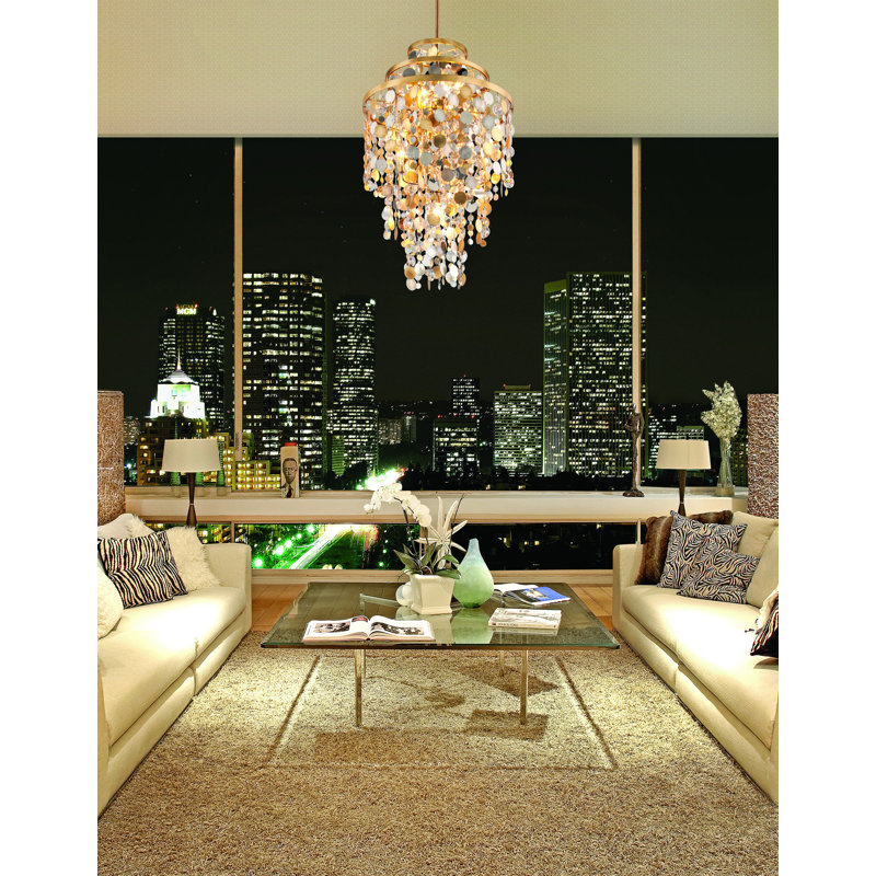 Ambrosia 11-Light Unique / Statement Tiered Chandelier