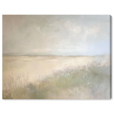 Coucher de soleil sur le sable, paysage de ferme par Art Remedy