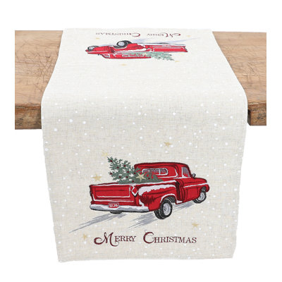Chemin de table Jaeden Merry Christmas