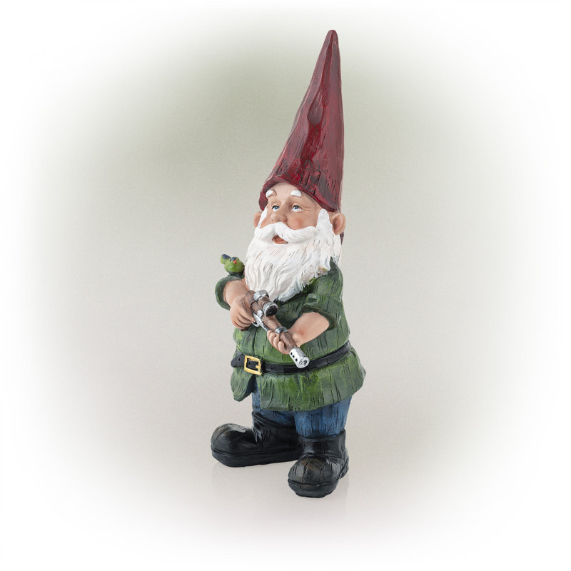 Fantasy & Sci-Fi Plastic Garden Statue, Green