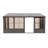 Gazebo Penguin Florence Wall Mounted Solarium 8 Ft x 16 Ft Metal Roof In Sand-63415569-91327404
