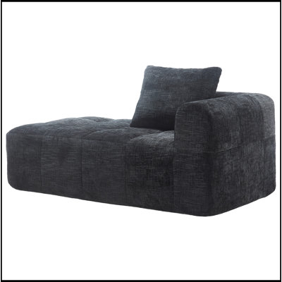 Canapé confortable en chenille pour des espaces de vie relaxants et élégants