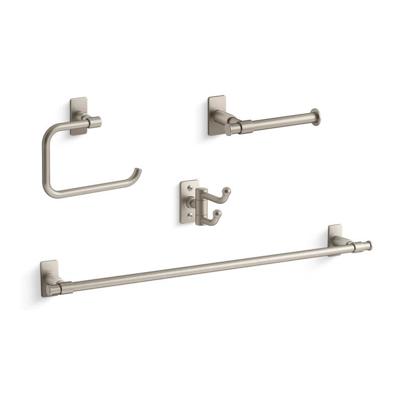 Ensemble de salle de bain Studio Mcgee, Nickel brossé éclatant