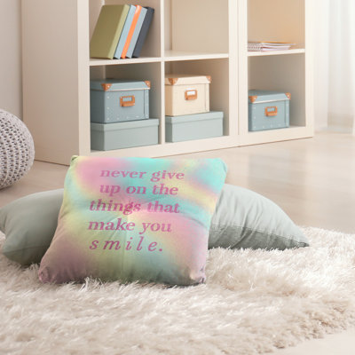 Joy and Perseverance Throw Pillow