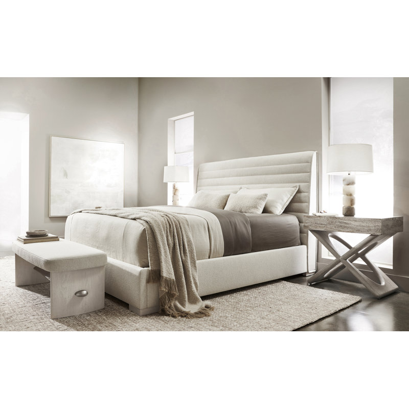 Sereno Upholstered Panel Headboard Design, Queen