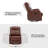 Hugh Genuine Leather Manual Swivel Recliner Set Of 2-1799827188