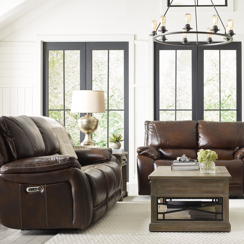 Ajhar Power Reclining Sofa And Loveseat
