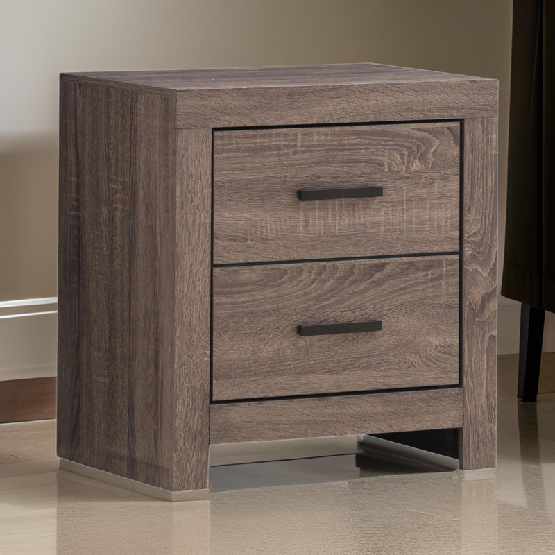 Dossantos 21.75'' W Nightstand, Brown