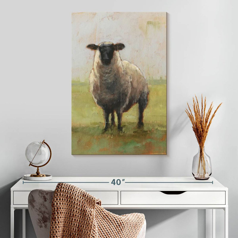 Brampt Away From The Flock I, 30" H x 20" W