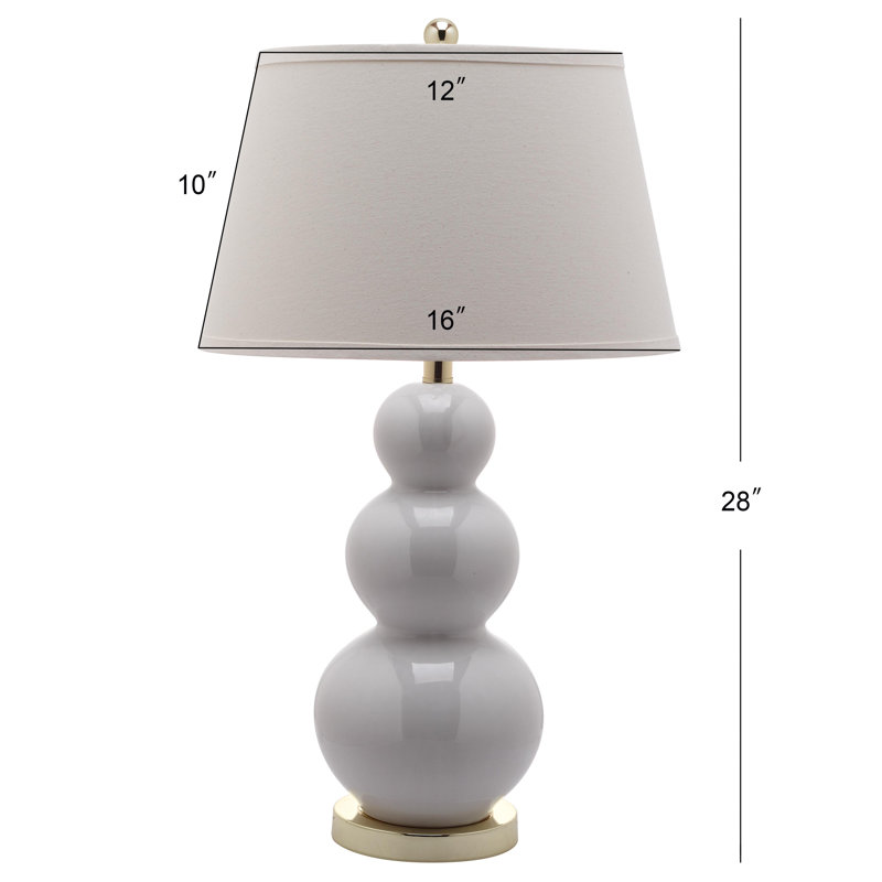 Dearious Table Lamp Set, White