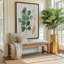 Earthy Greens in Bloom II, reproduction sur toile dans un cadre-915077931-915077930