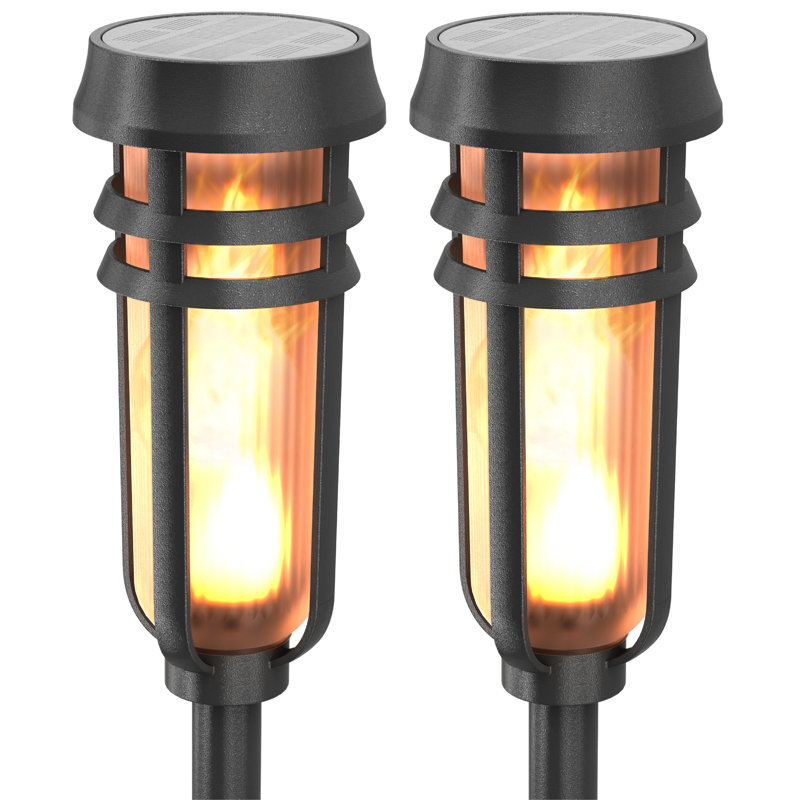 Solar Flame Solar Torch - Pack of 2, Set of 2