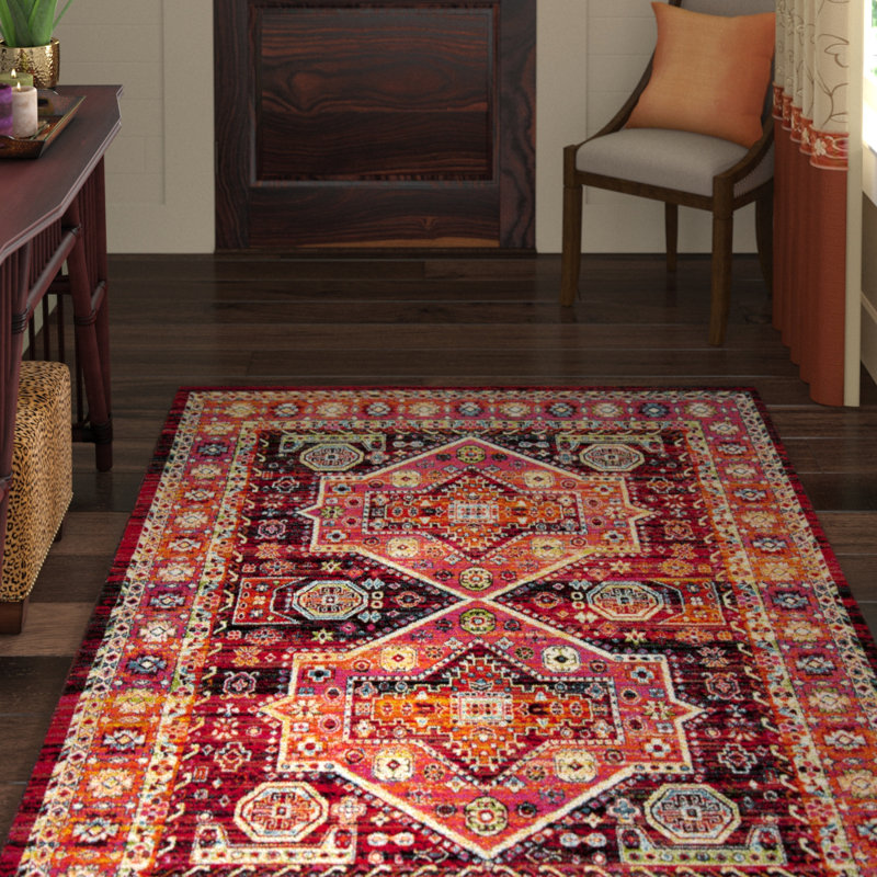 Tapis oriental performance Donnitta, Rectangle 5 pi 1 po x 7 pi 6 po