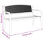 Almodovar Steel Outdoor Bench