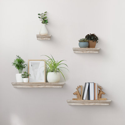 Hardee 4 Piece Floating Shelf
