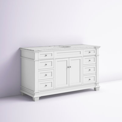 Lydie 60" Single Bathroom Vanity Set