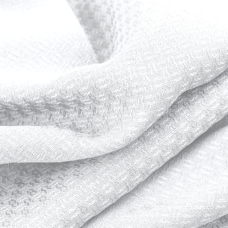 Rideau filtrant Ian, Blanc, L 54 po x L 90 po