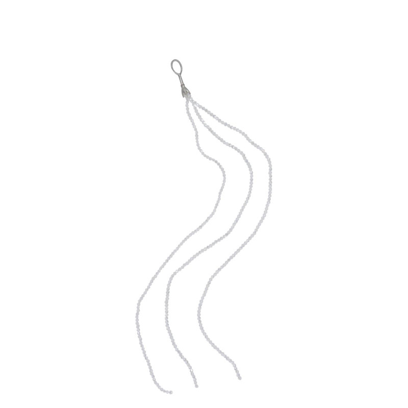 Faux Garland, 45cm, White