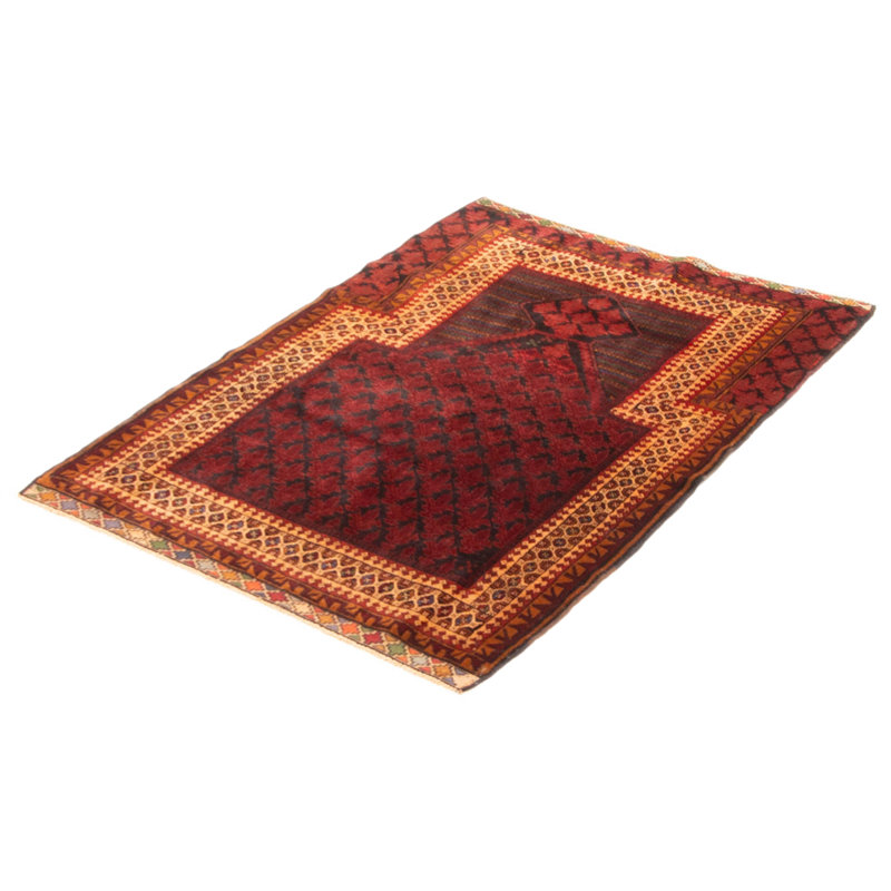 Tapis bourgogne Teimani 3 pi 3 po x 4 pi 9 po