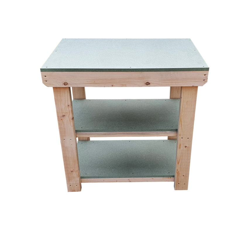 Parma 60cm Solid + Manufactured Wood Craft Table, 90cm H x 90cm W x 60cm D