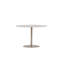 Dairus Round Metal Base Dining Table
