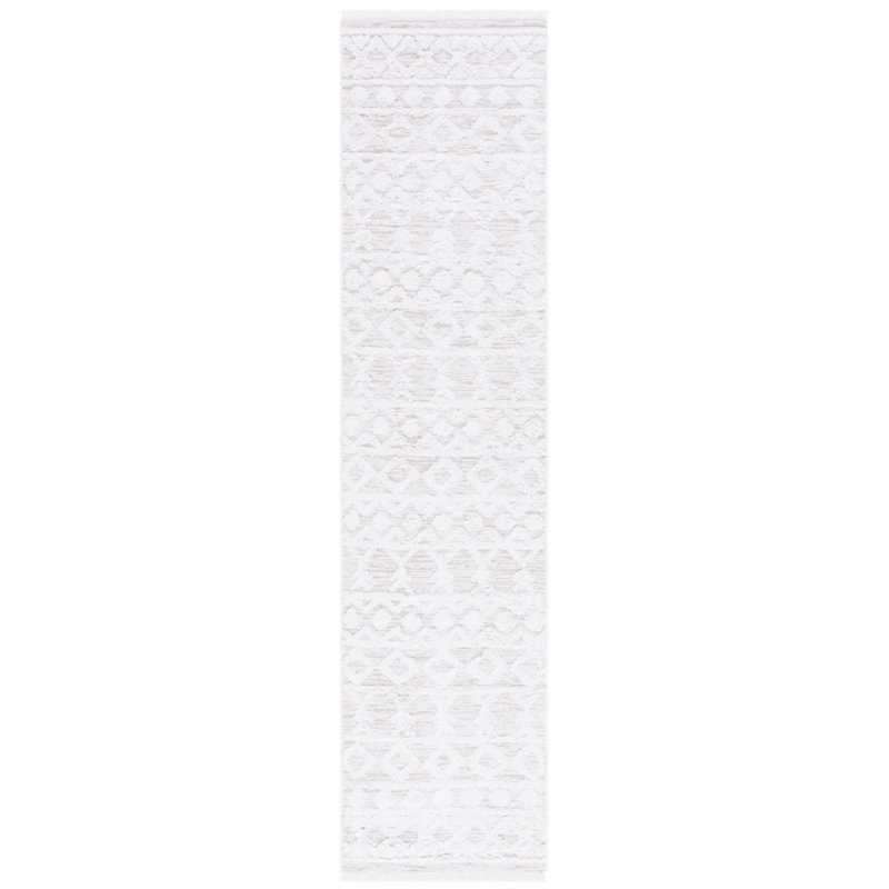 Tapis tissé à la machine Abisoye, Tapis de couloir 2 pi x 9 pi