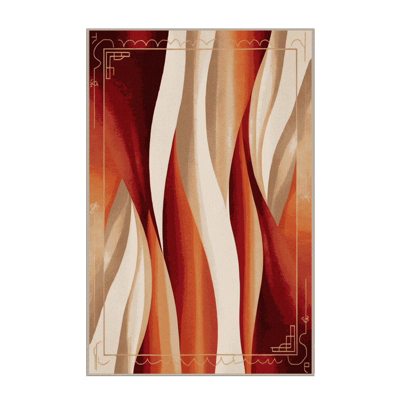 Tapis ocre, Rectangle 5 pi x 8 pi