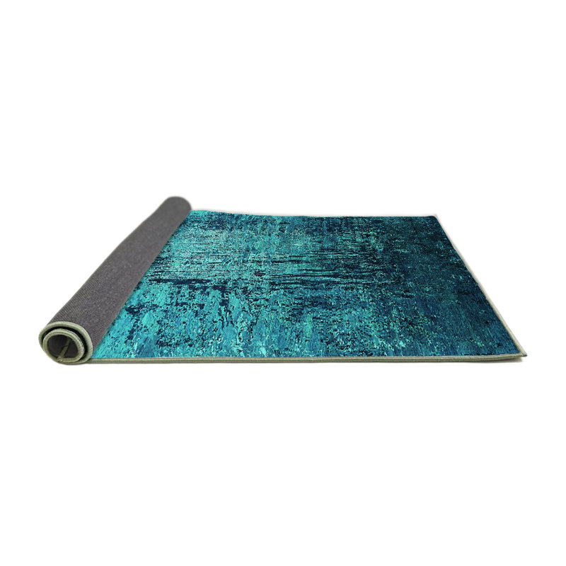 Abstract Indoor Rug, Round 5'