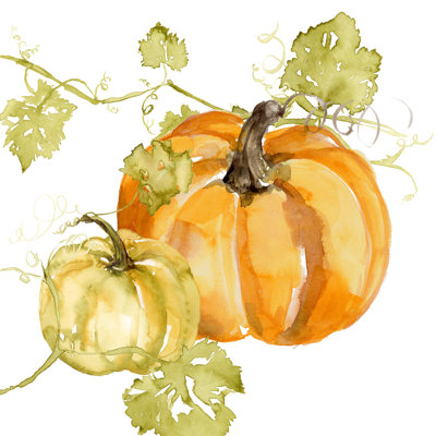 Harvest I by Jennifer Goldberger - Wrapped Canvas Painting