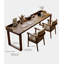Table longue en bois massif American Retro-32654615