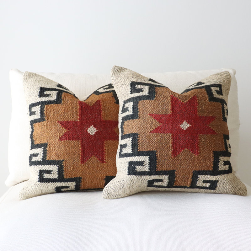 Kilim Jute & Wool, White Abstract