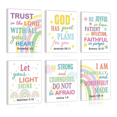 6 Piece Wrapped Canvas Print