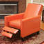 Fauteuil en tissu
