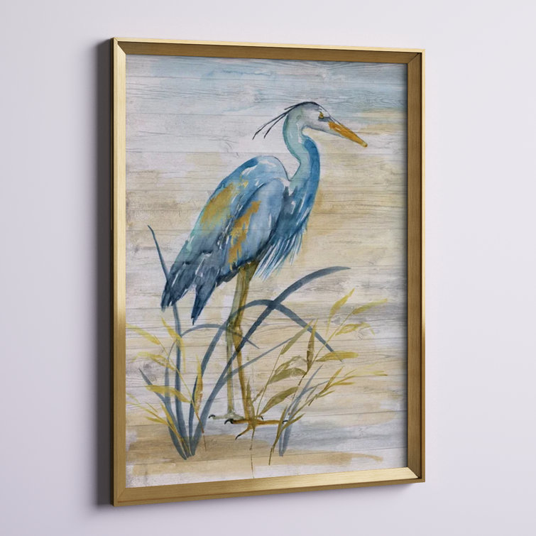  DIY Paint by Numbers for Adults Canvas Blue Heron Bird DIY Oil  Painting, Pictures Drawing Paintwork with Paintbrushes Decoration Gift