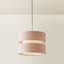 Blended Fabric Drum Pendant Shade-1589333950-1589333946