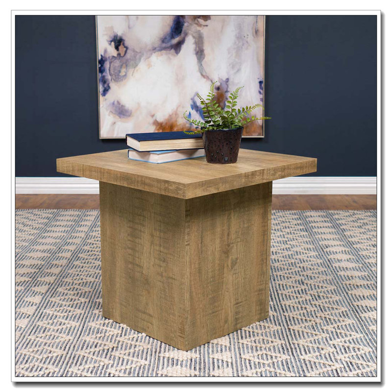 Exeter Mango Square End Table